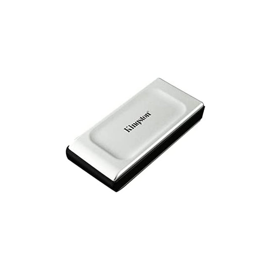 Kingston XS2000 500G High Performance, Read/Write speeds up to 2,000MB/s, Pocket-Sized External Portable SSD SXS2000/500G, Silver