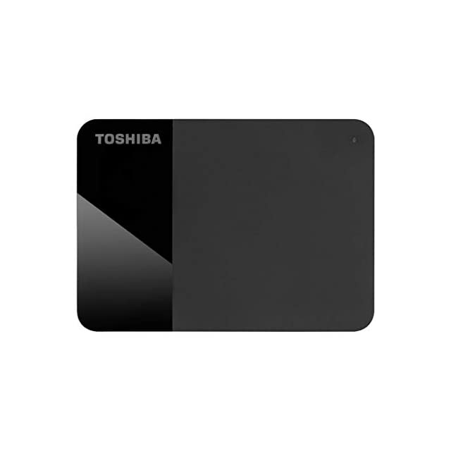 Toshiba Canvio Ready 1TB Portable External HDD - USB3.0 for PC Laptop Windows and Mac, 3 Years Warranty, External Hard Drive - Black