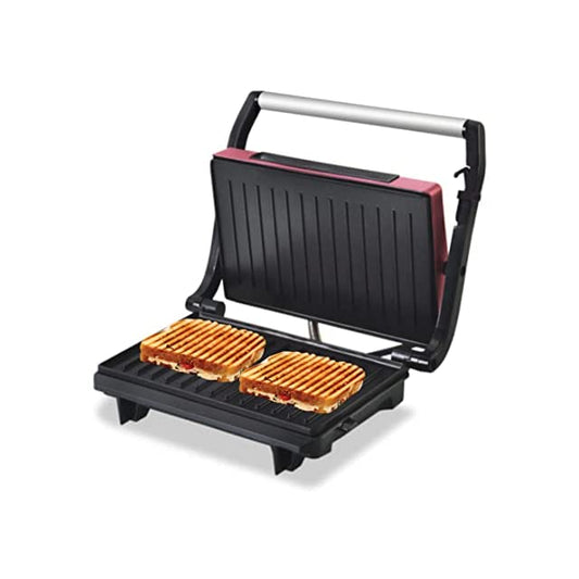 Inalsa Sandwich Grill Toaster Toast & Co 750 Watt (Red / Black)
