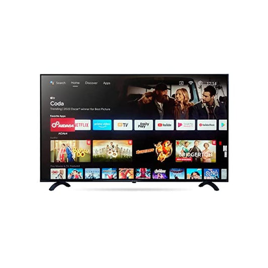 Croma 139 cm (55 Inches) 4K Ultra HD Certified Android Smart LED TV CREL055UOA024601 (Black) (2022 Model)