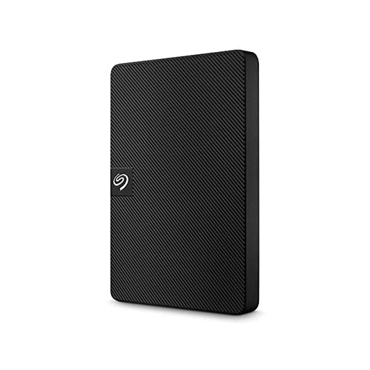 Seagate Expansion 1TB External HDD - 6.35 cm (2.5 Inch) USB 3.0 for Windows and Mac with 3 yr Data Recovery Services, Portable Hard Drive (STKM1000400)