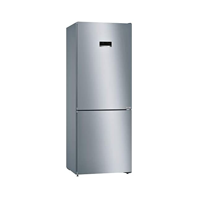 Bosch 415 L 2 Star (2020) Frost Free Double Door Refrigerator (KGN46XL40I, Stainless steel look, Bottom Freezer)