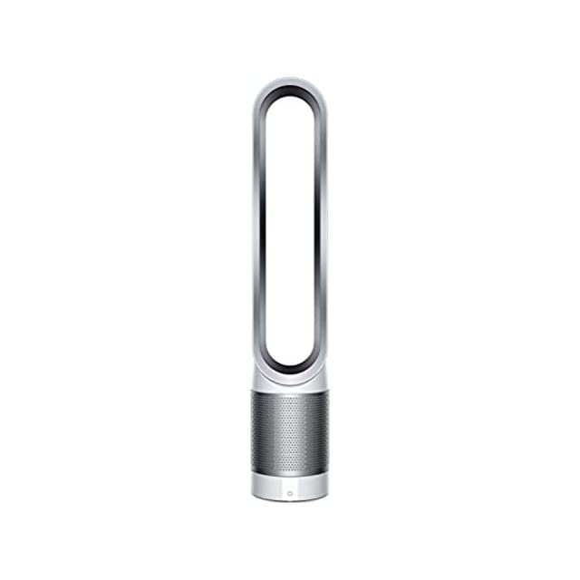 Dyson Pure Cool Link Air Purifier, HEPA + Activated Carbon Filter, Wi-Fi Enabled, TP03 (White/Silver), Large