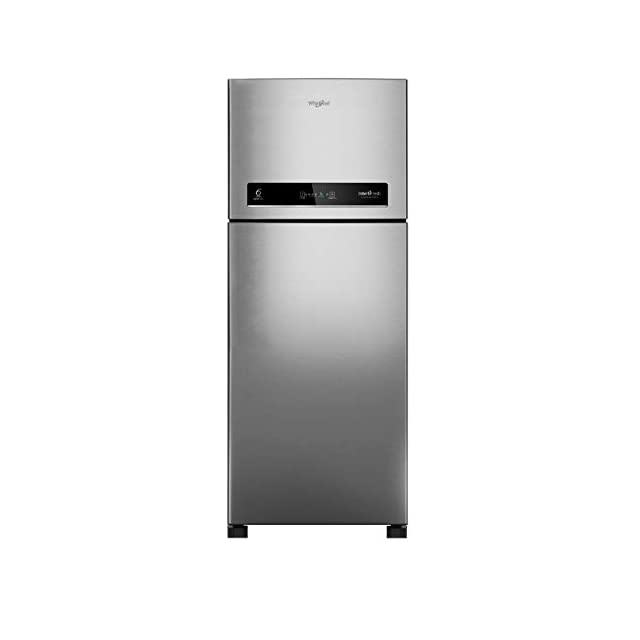 Whirlpool 440 L 3 Star Inverter Frost-Free Double Door Refrigerator with Adaptive intelligence technology(INTELLIFRESH INV CNV 455 3S, Alpha Steel, Convertible)