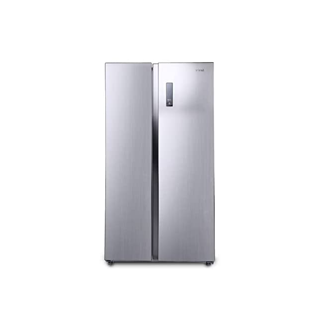 Croma 592 L (2019) Frost Free Double Door Side-by-Side Inverter Refrigerator (CRAR2621, Silver)