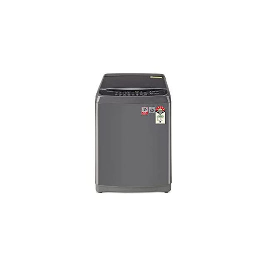 LG 9 Kg 5 Star Smart Inverter Fully-Automatic Top Load Washing Machine (T90SJMB1Z, Middle Black, TurboDrum | Jet Spray+)