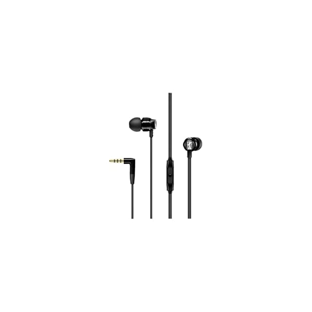 Sennheiser CX 300s Wired in Ear Earphones with Mic (Black)
