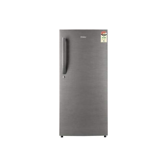 Haier 195 L 4 Star (2019) Direct-Cool Single-Door Refrigerator (HRD-1954CBS-E, Brushline Silver)