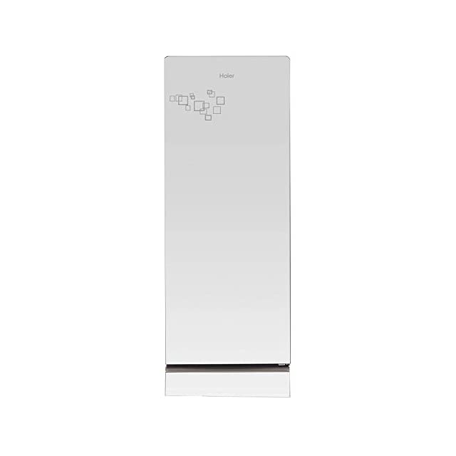 Haier 192 L 3 Star Single-Door Refrigerator (HRD-1923PMG-E, Mirror Glass, Base stand)