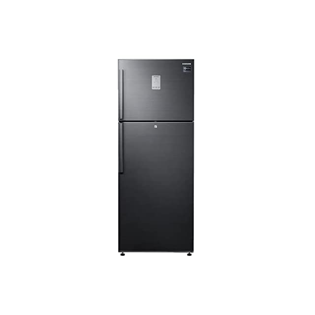 Samsung 478 Liter 2 Star Top Mount Freezer with Twin Cooling Plus Double Door Refrigerator (RT49B6338BS, Black Inox)