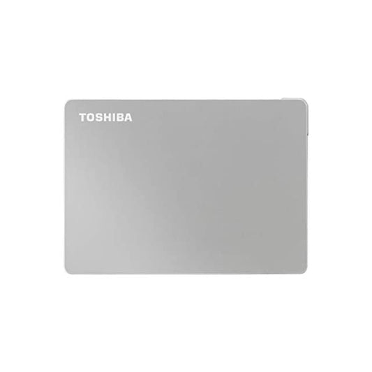 Toshiba Canvio Flex 1TB Portable External HDD, USB-C® USB3.0 for Mac, Windows PC, Laptop and Tablet. 3 Years Warranty. External Hard Drive - Silver