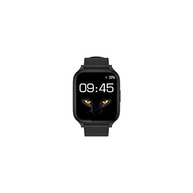 Just Croseca Slingshot Smartwatch with Real time Heart Monitoring. (Black)