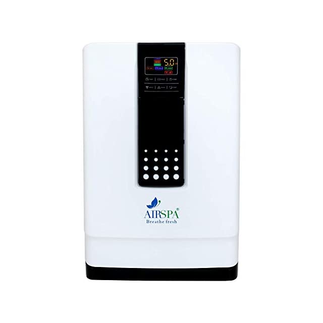 Airspa With Device Tms 16 Hepa Air Purifier with Unique 7 Stage Filtration + Remote Control