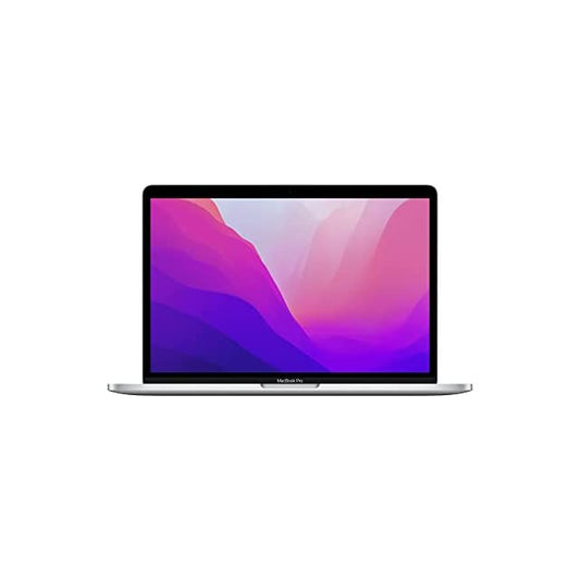 2022 Apple MacBook Pro Laptop with M2 chip: 33.74 cm (13.3-inch) Retina Display, 8GB RAM, 512GB SSD ​​​​​​​Storage, Touch Bar, Backlit Keyboard, FaceTime HD Camera; Silver ​​​​​​​