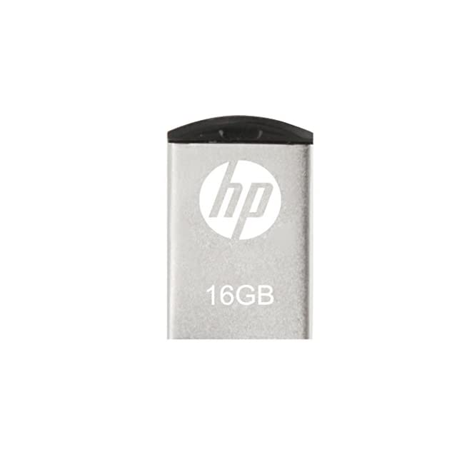 HP v222w 16GB USB 2.0 Pen Drive (Silver)