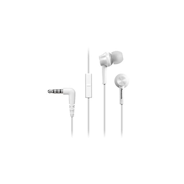 Panasonic Schwarz RP-TCM105E-W in-Ear Headphones (White)