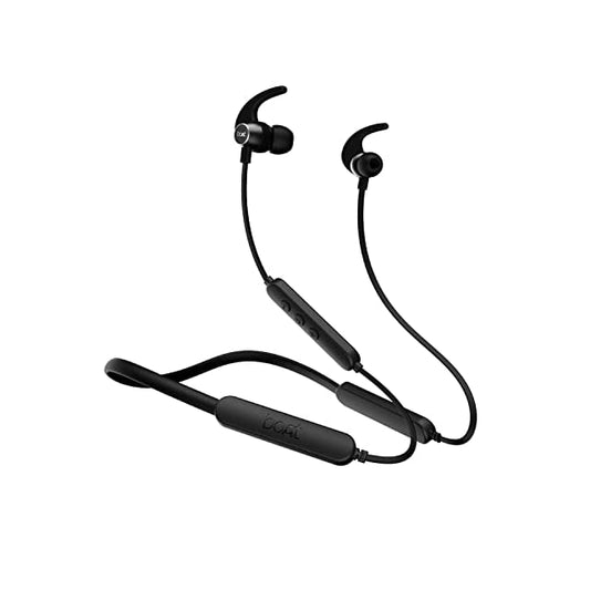 boAt Rockerz 255 Pro+ Upto 40 Hours Playback, ASAP Charge, IPX7, Dual Pairing and v5.0 Bluetooth Wireless in Ear Earphones with Mic (Active Black)