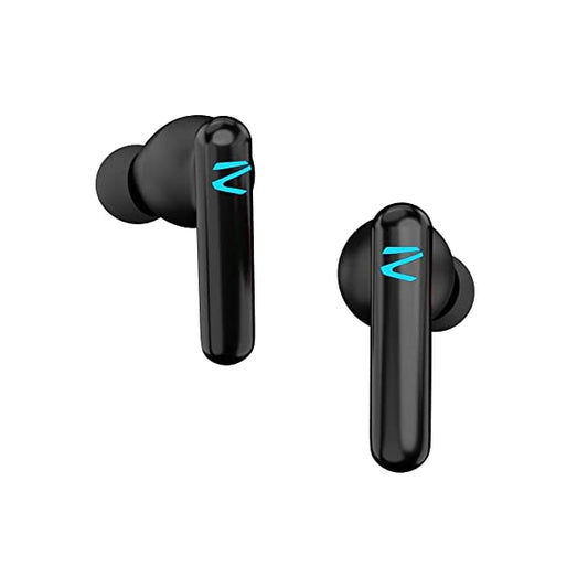 Zebronics Zeb-Sound Bomb G1 Gaming Bluetooth Truly Wirelss in Ear Earbuds, 50Ms Low Latency, AAC Support, Flash Connect, Deep Bass, Splash Proof, Voice Assistant, Bt V5.0 with Mic (Black)