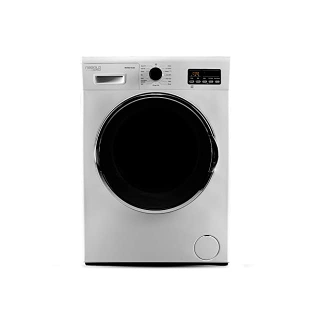 Hafele MARINA 7012 W, 7kg Fully-Automatic Front Loading Washing Machine with In-Built Heater, Anti Allergenic Programme, 15 Smart Wash Programs, 1200RPM Spin Speed, White