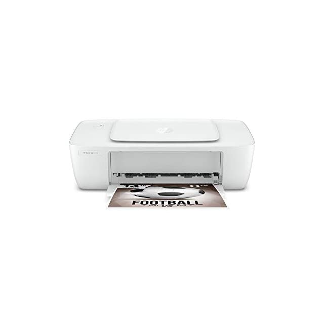 HP Deskjet 1212 Colour Printer for Home Use, Compact Size, Reliable, and Affordable Printing,Easy Set-up Through HP Smart App on Your PC Connected Through USB