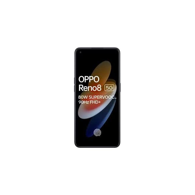 OPPO Reno8 5G (Shimmer Black, 128 GB) (8 GB RAM)