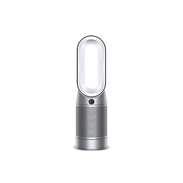 Dyson Purifier Hot+Cool Air Purifier with heater, HEPA+Activated Carbon Filter, Wi-Fi Enabled, HP07 (White/ Silver)