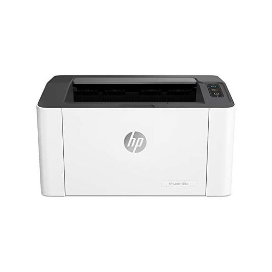HP Laserjet 108w Single Function Monochrome Laser Wi-Fi Printer for Home/Office, Compact Design, Printing