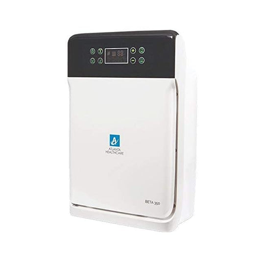 Atlanta Healthcare 7-Stage 43-Watt Air Purifier With Hepa, Ionizer, Anti-Bacterial Filter, Activated Carbon, Photo Catalyst And Uv [Cadr = 120 Cum/Hr]