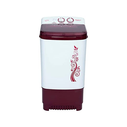 Daenyx Washing Machine 7.5 KG Top Load Semi Automatic Washer (DW75-7501, Red)