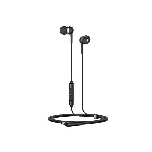 Sennheiser CX 80s Wired in Ear Earphone with Mic (Black)