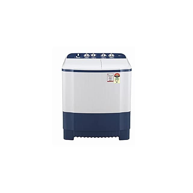 LG 7 Kg 5 Star Semi-Automatic Top Loading Washing Machine (P7010NBAZ, Dark Blue)
