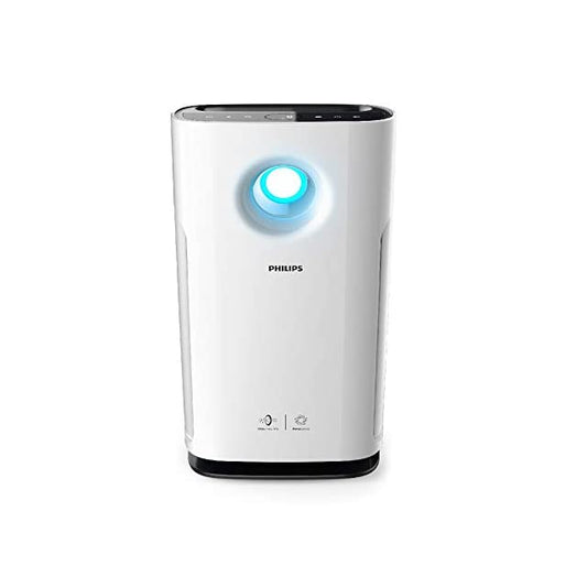 Philips High Efficiency Air purifier with Vitashield Intelligent Purification, removes 99.97% airborne pollutants with numerical PM2.5 display, ideal for living room