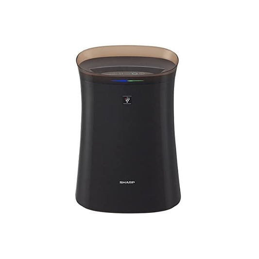 Sharp Air Purifier for Homes & Offices Dual Purification ACTIVE Plasmacluster Technology,PASSIVE FILTER(True HEPA+Carbon+Pre-Filter)Captures 99.97% of Impurities Model:FP-F40E-T Brown