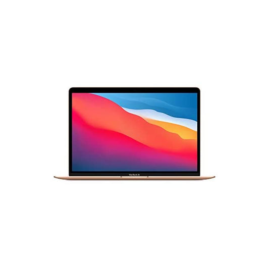 2020 Apple MacBook Air Laptop: Apple M1 chip, 13.3-inch/33.74 cm Retina Display, 8GB RAM, 256GB SSD Storage, Backlit Keyboard, FaceTime HD Camera, Touch ID. Works with iPhone/iPad; Gold