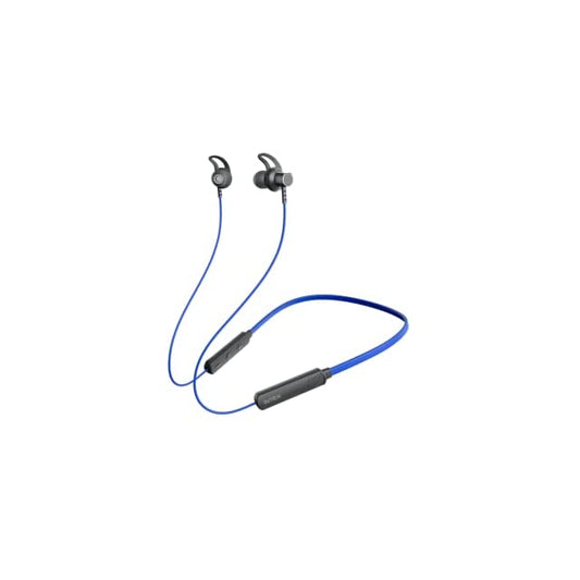 Intex Musique Style Wireless Bluetooth in Ear Neckband with Mic (Cool Blue)