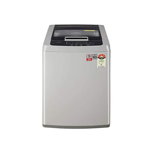 LG 6.5 Kg 5 Star Smart Inverter Fully-Automatic Top Loading Washing Machine (T65SKSF1Z, Middle Free Silver) 2020