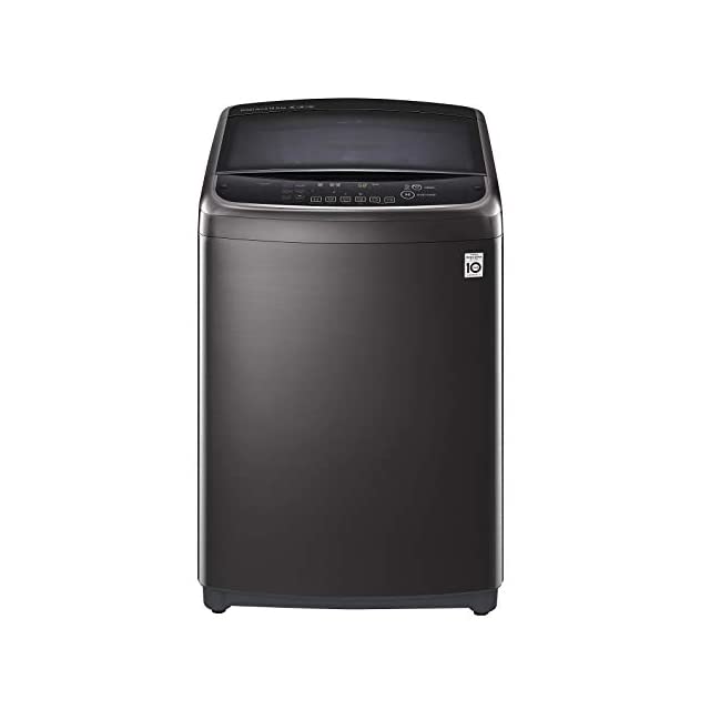 LG 18 Kg Inverter Wi-Fi Fully-Automatic Top Loading Washing Machine (THD18STB, Black STS)
