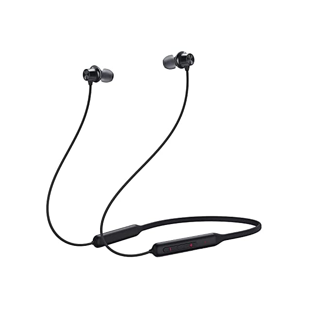 Oneplus Bullets Wireless Z Bass Edition Bluetooth in Ear Earphones with mic, Launched in April 2021 (Black)