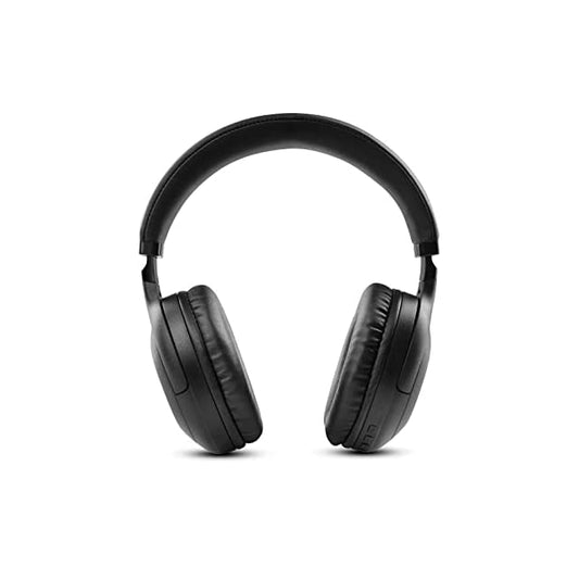 Croma Over The Ear Bluetooth Headphone with Built in mic, Playback time up to 16 Hours, Supports 3.5mm aux in connectivity, Latest Bluetooth Version 5.0 (12 Months Warranty) (CREEH1904sHPA1, Black)