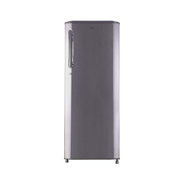 LG 270 L 3 Star Inverter Direct Cool Single Door Refrigerator(GL-B281BPZX, Shiny Steel)