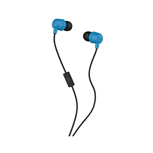 Skullcandy Jib Wired In Ear Earphones with Mic (Black, Blue)