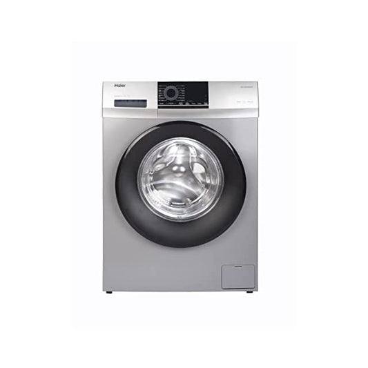 Haier Fully Automatic Washing Machine with Muscular Drum, LED Display (HW65-10829TNZP, Titanium Grey)