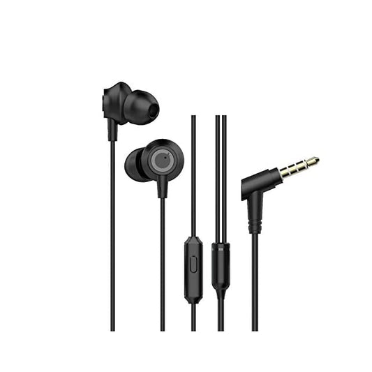 Blaupunkt EM10 in-Ear Wired Earphone with Mic and Deep Bass HD Sound Mobile Headset with Noise Isolation and with customised Extra Ear gels