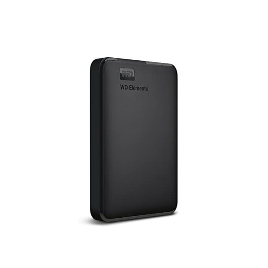 Western Digital WD Elements USB 3.0 1TB Portable External Hard Drive Compatible with PC, Mac, PS4 and Xbox - (WDBHHG0010BBK-EESN)