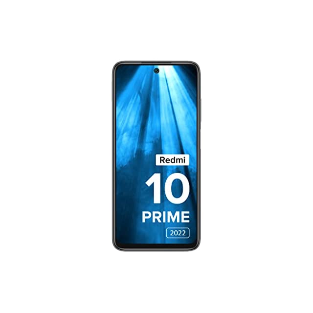 Redmi 10 Prime 2022 (Phantom Black, 6GB RAM, 128GB Storage) |Helio G88 with extendable RAM Upto 2GB |FHD+ 90Hz Adaptive Sync Display |50 MP Quad Camera