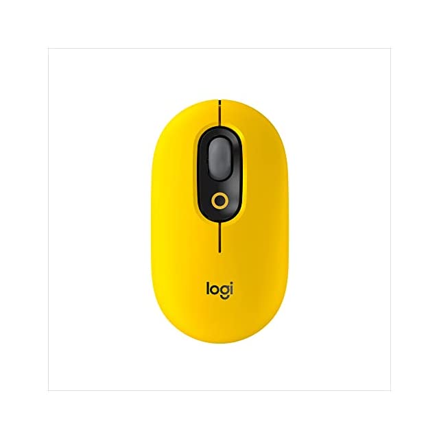 Logitech POP Mouse, Wireless Mouse with Customisable Emojis, SilentTouch Technology, Precision/Speed Scroll, Compact Design, Bluetooth, Multi-Device, OS Compatible - Blast.