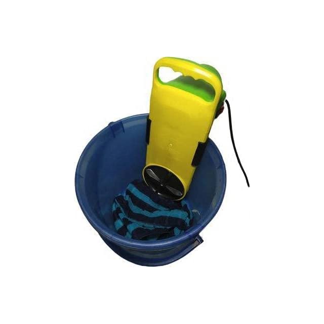 ElectroSky Portable Handy Washing Machine/Mini Washing Machine with 350 Watt (Yellow-Green)