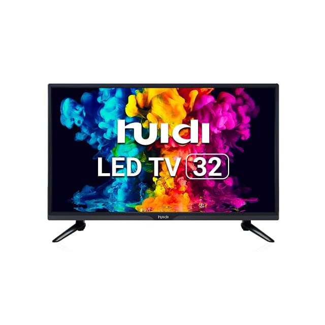 Huidi 80 cm (32 Inches) HD Ready LED TV HD32D1M19 (Black) (2021 Model)