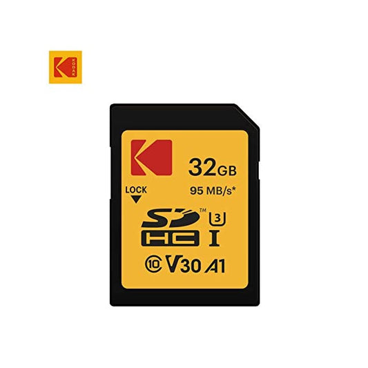 Kodak 32GB Class 10 SDHC Memory Card, Black