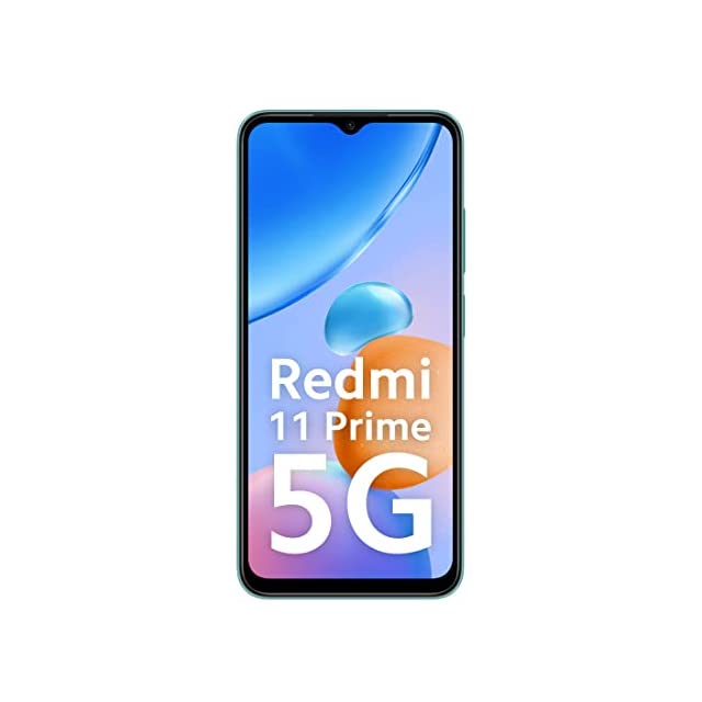 Redmi 11 Prime 5G (Meadow Green, 6GB RAM, 128GB Storage) | Prime Design | MTK Dimensity 700 | 50 MP Dual Cam | 5000mAh | 7 Band 5G